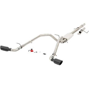 Rough Country Dual Cat-Back Exhaust for 09-13 Chevy/GMC 1500 | 4.8L/5.3L - 96008