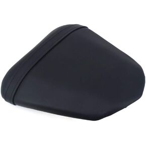 Black Back Motorcycle Seat Soft Comfortable Leather Pad Cusion Rear Seat Passenger Pillion For YAMAHA YZF R6 2008-2016