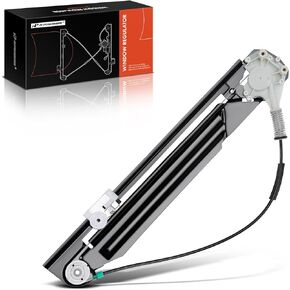 A-Premium Power Window Regulator Without Motor Compatible with BMW E39 525i 528i 530i 540i M5 2000-2003 Rear Left Driver Side