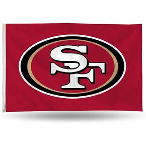 Rico Industries NFL Standard 3' x 5' Banner Flag Single Sided - Indoor or Outdoor - Home Décor