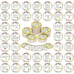 100 Pieces Morning Meeting Chips Questions Cards for Students Classroom Questions Ideas Cards Social Skill Cards Set Teacher Supplies for Classroom Elementary Improve Communication Conversation
