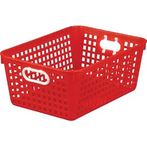 Really Good Stuff 164458RE Large Rectangle Book Basket Single Basket