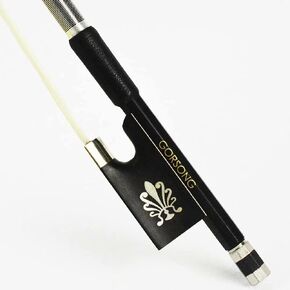 Carbon Fiber Violin Bow Full Size 4/4 Lightweight Fiddle Bow Ebony Frog Mongolian Horsehair in Saudi Arabia