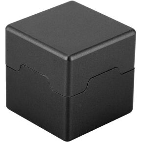 Cue Tip Chalk Holder, Aluminum Portable Mini Magnetic Billiard Pool Chalks Carrying Case for Billiard Cue Billiard Accessory