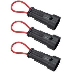 (3PCS) for Kioti/Bobcat Bobcat Tractor Seat Safety Switch Bypass Connector Tractor Plug Parts