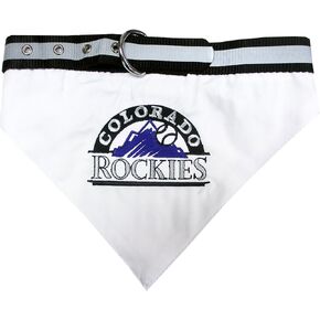Pets First MLB Bandana - Chicago Cubs Dog Bandana with Reflective & Adjustable Dog Collar, Medium