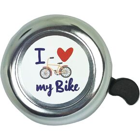 أجراس الدراجة الكلاسيكية بصوت عالٍ مناسبة لدراجة المدينة MTB للبالغين من الأولاد والبنات، الولايات المتحدة الأمريكية، أسود أزرق أحمر ذهبي فضي أرجواني in Kuwait