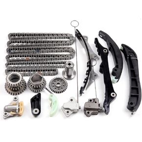 SCITOO Timing Chain Kit fits for 2011-2015 for Chrysler 300 Grand for Cherokee Wrangler Challenger Charger for Durango Journey 200 3.6L