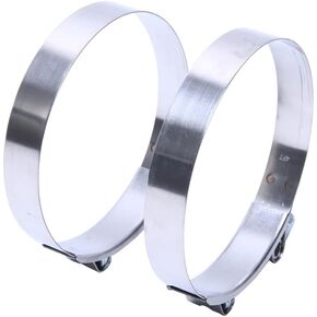 79-87 مللي متر الفولاذ المقاوم للصدأ T-بولت المشبك ل توربو سيليكون المبرد خرطوم المشبك لحزمة خرطوم ID 3.0 بوصة من 2 قطعة in Kuwait