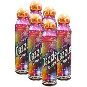 Dazzle Six Pack 3oz Orange Bingo Dauber