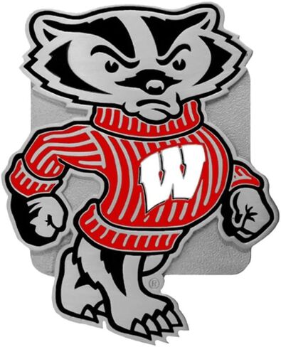 NCAA Wisconsin Badgers Sports Team Logo Hitch Cover Class III Wire Plugs in Saudi Arabia