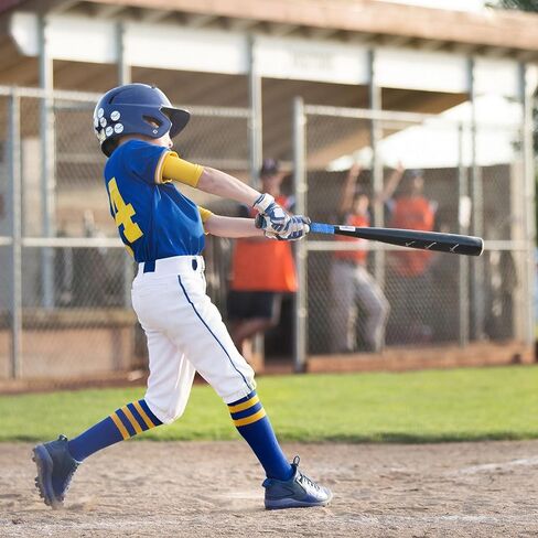 اخرج! شريط قبضة مضرب البيسبول - شريط لاصق بمقبض رياضي مقاس 43 بوصة، شريط لاصق مبطن بجلد الخفافيش in Kuwait