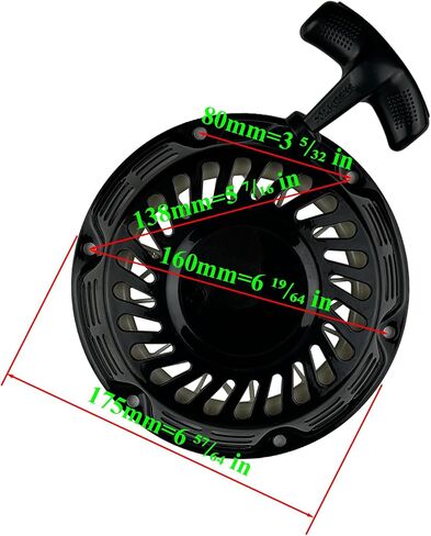 ياماكاتو بادئ حركة ارتدادي للمفترس 212 بطل BT200X CT200U 212cc كولمان سيمبسون هوندا المستنسخات والمولدات سحب الحبل حبل الجمعية in Kuwait
