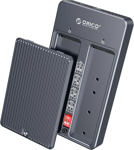 حاوية ORICO M.2 NVMe SSD، محول USB C بسرعة 10 جيجابت في الثانية بدون أدوات، قارئ USB 3.2 M.2 NVMe، حافظة محرك الحالة الصلبة الخارجية تدعم 2230/2242 /2260/2280 PCIe M Key SSDs (حتى 4 تيرابايت) -CPM2G2-BK in Saudi Arabia