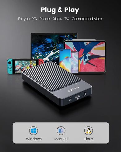 حاوية ORICO M.2 NVMe SSD، محول USB C بسرعة 10 جيجابت في الثانية بدون أدوات، قارئ USB 3.2 M.2 NVMe، حافظة محرك الحالة الصلبة الخارجية تدعم 2230/2242 /2260/2280 PCIe M Key SSDs (حتى 4 تيرابايت) -CPM2G2-BK in Kuwait