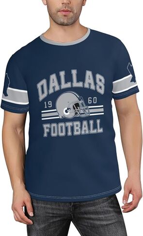 Dallas Shirts Gifts for Men Women Football Novelty Gameday Tee Short Sleeve T-Shirt Sports Team City Apparel in Saudi Arabia