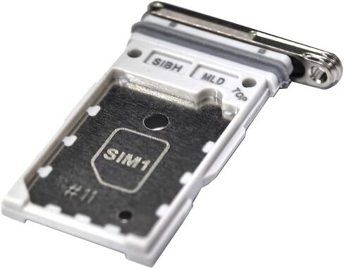 Galaxy S24 Ultra SIM Card Tray Dual Replacement S24 Ultra Sim Card Slot Holder for Samsung Galaxy S24 Ultra 5G 6.8" S928U1 SM-S928U Sim Card Tray Repair Part with Opening Needle (Titanium Black) in Saudi Arabia