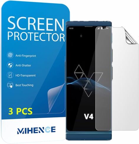 متوافق مع واقي شاشة جهاز المترجم Vasco V4، واقي شاشة HD PET متوافق مع Vasco Translator V4 [3 قطع] in Saudi Arabia