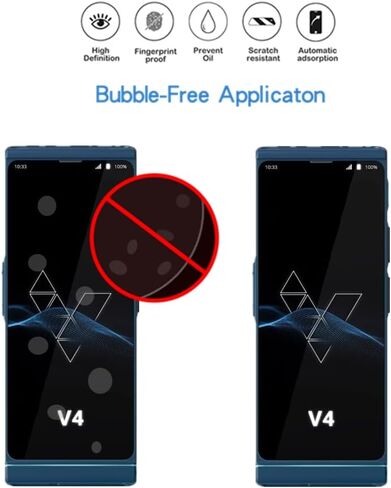 متوافق مع واقي شاشة جهاز المترجم Vasco V4، واقي شاشة HD PET متوافق مع Vasco Translator V4 [3 قطع] in Saudi Arabia