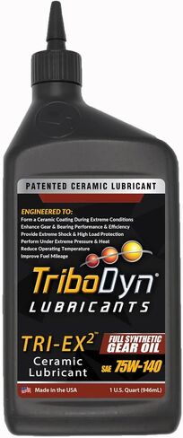 TRI-EX 2 75w140 Synthetic Gear Oil with Ceramic Coating (1 Quart, 75W-140) in Saudi Arabia