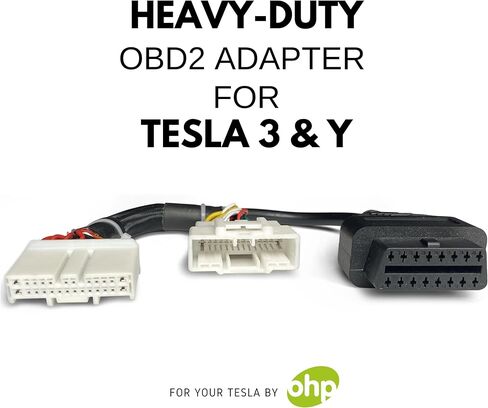 محول OHP Obd2 لطراز Tesla 3 & Y منذ عام 2019 | يناسب تطبيقOBDLink Veepeak مع تطبيق Scan My Tesla in Kuwait