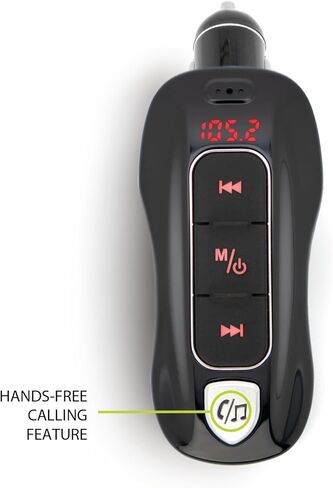 جهاز إرسال FM من Bracketron Roadtripper مزود بتقنية البلوتوث لتوصيل صوت الهاتف بالسيارات والشاحنات RVs والحافلات والقوارب ومكبرات صوت الراديو in Kuwait