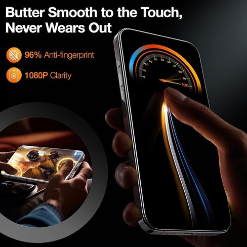 TORRAS Top-Notch Diamond Shield for iPhone 15 Pro Max Screen Protector [ 9H+ Military-Grade Protection] Unbreakable Shatterproof Tempered Glass for iPhone 15 ProMax Full Coverage Screen Protector, in Kuwait
