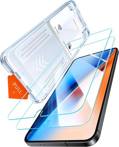 واقي شاشة TORRAS من الدرجة الأولى لهاتف Samsung Galaxy S24 Ultra [9H+ حماية متينة من الدرجة العسكرية] 0.04s واقي شاشة من الدرجة الفضائية خالٍ من الفقاعات S24 Ultra in Kuwait