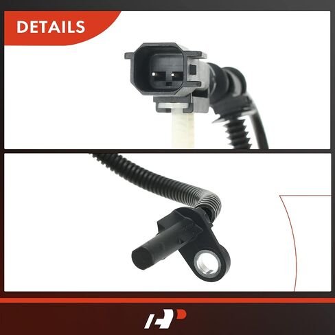 مستشعر سرعة العجلات A-Premium ABS متوافق مع موديلات Ford - لـ F-250 Super Duty 2011-2016، لـ F-350 Super Duty 2013-2016 - جانب السائق الأيسر الخلفي، استبدل # BC3Z2C191E، BC3Z2C190E in Kuwait