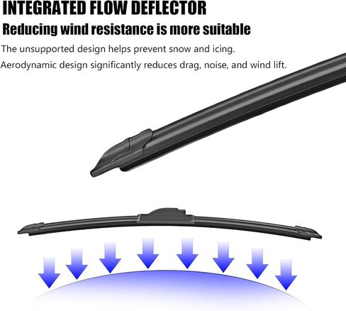 ANIKLUIM® 13"+ 13" Wiper Blades with 13" Rear Wiper Blades Set Replacement for 1997-2006 Jeep Wrangler Windshield Wipers Original Factory Quality (Pack of 3) in Saudi Arabia