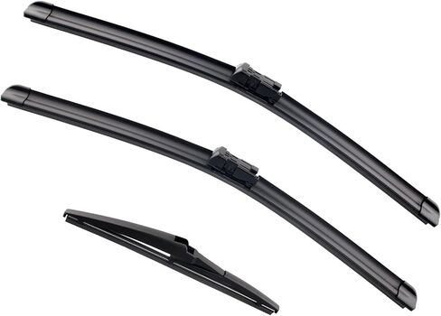 ANIKLUIM® 13"+ 13" Wiper Blades with 13" Rear Wiper Blades Set Replacement for 1997-2006 Jeep Wrangler Windshield Wipers Original Factory Quality (Pack of 3) in Saudi Arabia