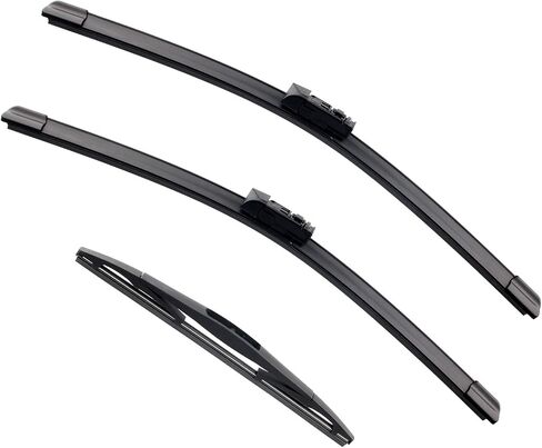 ANIKLUIM® 13"+ 13" Wiper Blades with 13" Rear Wiper Blades Set Replacement for 1997-2006 Jeep Wrangler Windshield Wipers Original Factory Quality (Pack of 3) in Saudi Arabia