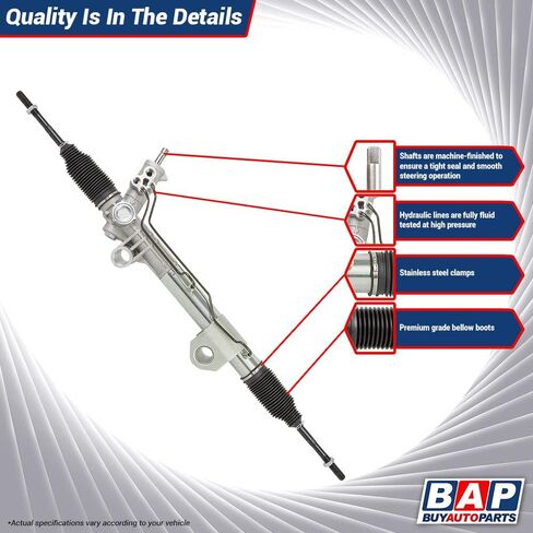New Power Steering Rack & Pinion For Toyota Tacoma 6-Lug 2005 2006 2007 2008 2009 2010 2011 2012 2013 2014 2015 - BuyAutoParts 80-01097AN New in Saudi Arabia