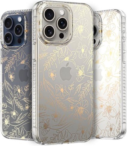 LONLI Hue - حافظة iPhone 15 Pro - قزحي الألوان [حماية من السقوط بطول 10 أقدام] - غطاء مقاوم للصدمات مع تأثير تغيير اللون | لطيف وفريد ​​من نوعه للنساء والفتيات والرجال (2023) in Kuwait