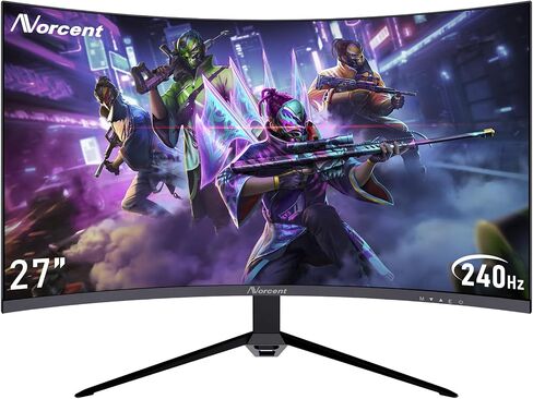 شاشة 22 بوصة مع منفذ HDMI VGA، شاشة عرض 1080P 75 هرتز Full HD VA LED رفيعة للغاية، خالية من الوميض، مرشح الضوء الأزرق، مكبرات صوت مدمجة، تعديل الإمالة in Saudi Arabia