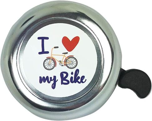 أجراس الدراجة الكلاسيكية بصوت عالٍ مناسبة لدراجة المدينة MTB للبالغين من الأولاد والبنات، الولايات المتحدة الأمريكية، أسود أزرق أحمر ذهبي فضي أرجواني in Saudi Arabia