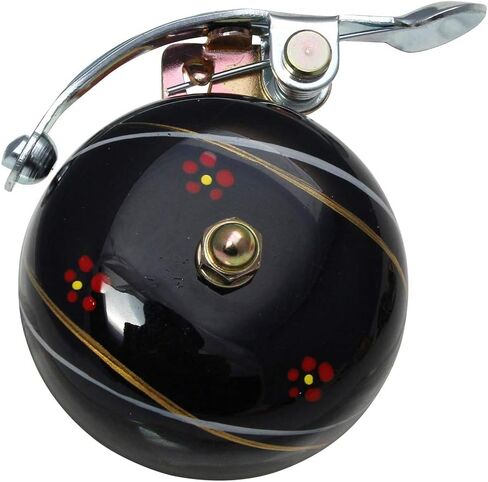 Handpainted Bike Bell, Crane Suzu Bicycle Bell, Made in Japan for City Bikes, Cruisers, Road Bikes or MTB, Fits Handlebar diameters 22.2 to 26.0mm in Saudi Arabia
