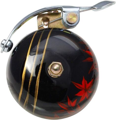 Handpainted Bike Bell, Crane Suzu Bicycle Bell, Made in Japan for City Bikes, Cruisers, Road Bikes or MTB, Fits Handlebar diameters 22.2 to 26.0mm in Saudi Arabia
