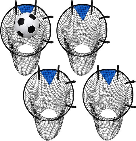 Top Bins Soccer Target Goal, Football Goal Target Training Equipment with Extra-Long Straps, Soccer Targets for Goals Training with Highlighted Scoring Zones Corner Shooting for Accuracy Training in Saudi Arabia