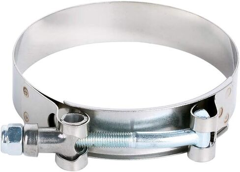 79-87 مللي متر الفولاذ المقاوم للصدأ T-بولت المشبك ل توربو سيليكون المبرد خرطوم المشبك لحزمة خرطوم ID 3.0 بوصة من 2 قطعة in Kuwait