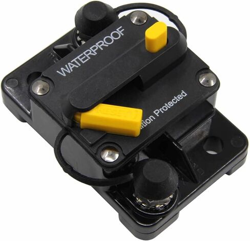 30 Amp Marine Circuit Breaker with Cutoff Switch Manual Disconnect Audio Fuse Surface Mount in Saudi Arabia
