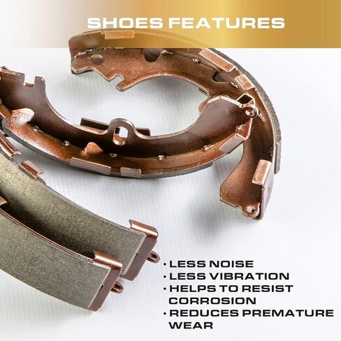 حذاء فرامل أمريكي أسود BS701 احترافي متوافق مع Ford Explorer 1995-1999 / Windstar 1995-2003 / Jeep Grand Cherokee 1995-1998 / Mercury Mountaineer 1997-1999 in Kuwait