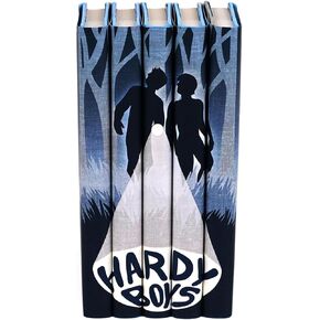 Hardy Boys Set | 5-Volume Hardcover Book Set with Custom Designed Book Covers | Author Franklin W. Dixon