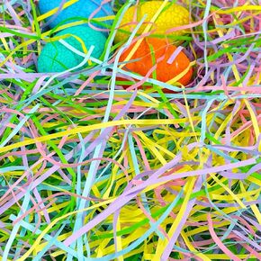 15.87oz(450g)Multicolor Rainbow Easter Grass, Easter Grass Recyclable Shred Paper Filler Easter Basket Grass with 6 Colors for Easter Gift Basket Filler, Easter Egg Hunt, Basket Stuffer Filler, Party Decor Favor