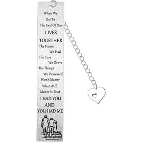 Couple Bookmark Gift Valentine's Day Gifts Wife Gift Husband Gift Bookmark Anniversary Wedding Gifts for Him Her Christmas Birthday Gifts for Couple