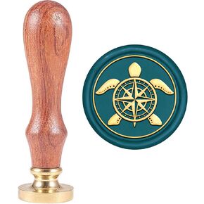 Mayjoydiy المصري Cat Wax Seal Stamp 30mm طوابع الشمع العرقية للرسالة لختم الختم برأس الختم والمقبض الخشبي للذات زفاف مظروف دعوة ختم
