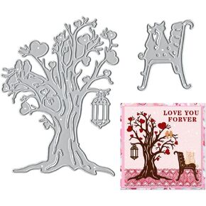Metal Bride Groom Wedding Die Cuts for Card Making,Love Heart Lace Frame Cutting Dies for DIY Decor Paper Craft Card Making Scrapbooking Paper Album Stamp