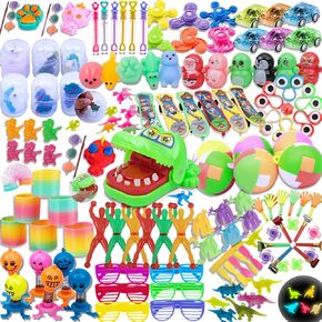 130 Pcs Party Favors for Kids Goodie Bags Fillers, Prize Box Toys Classroom Treasure Chest for Kids Prizes Little Bulk Toys for Pinata Stuffers, Birthday Gift Fillers for Kids