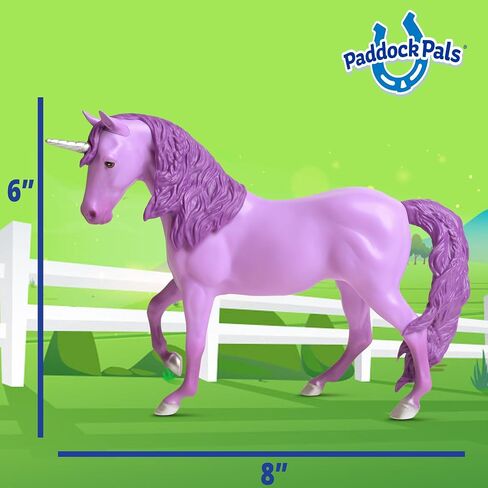 Breyer Horses Paddock Pals | Cherry | 8" L x 6" H | Unicorn Figurine | Model #7820 in Saudi Arabia
