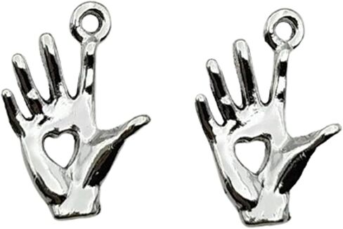 Antique Silver Alloy Charms Pendants Vintage Pendants for Jewelry Making DIY Craft Necklace Bracelet Jewelry Accessory in Kuwait